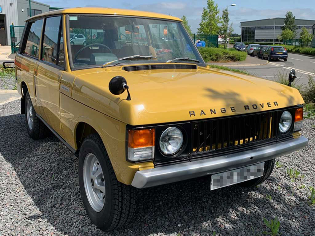 1975 Bahama Gold Range Rover 2dr Range Rover Classic